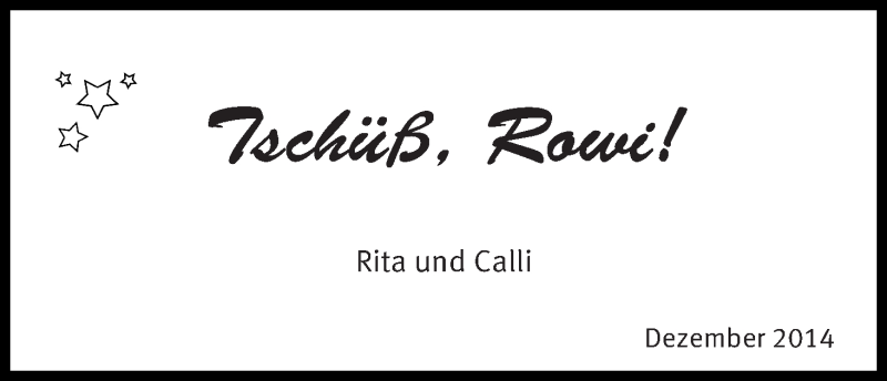 Traueranzeige von Roswitha Brodtmann-Cordes von WESER-KURIER
