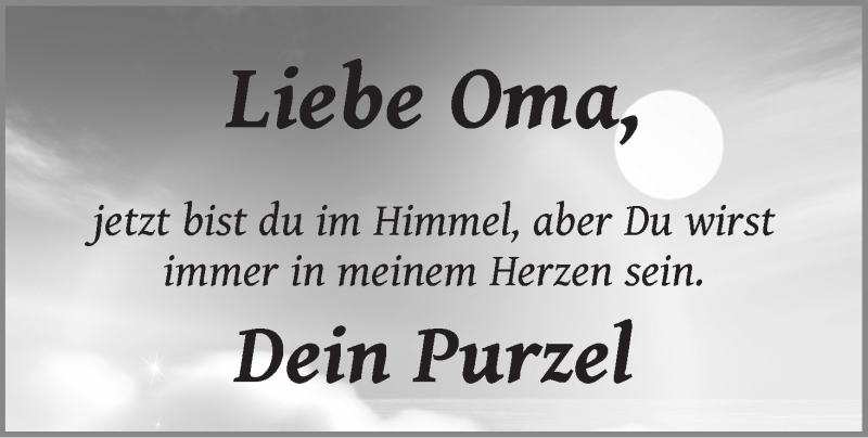 Traueranzeige von Rosel Goltz von Die Norddeutsche