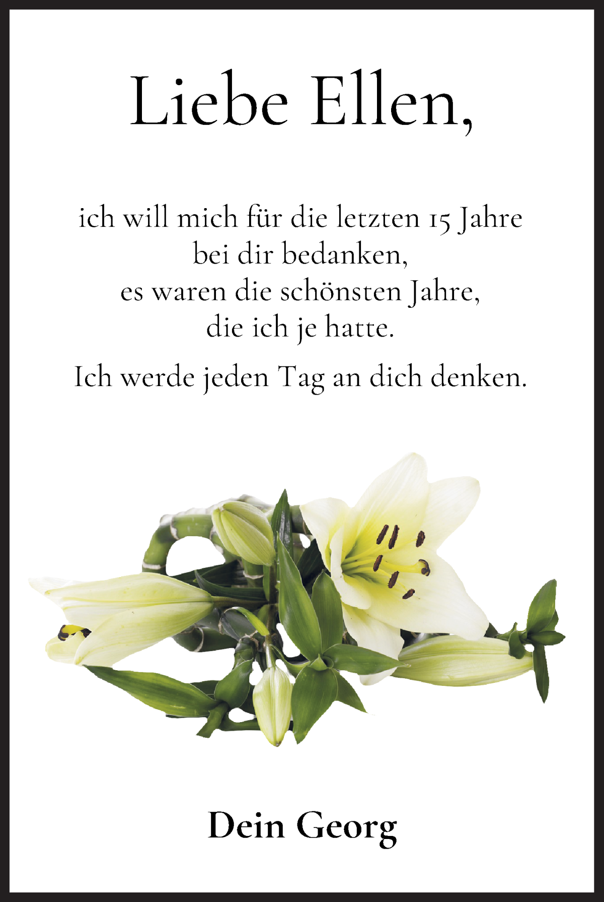 Traueranzeige von Ellen Schlüter von WESER-KURIER