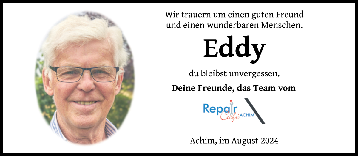 Traueranzeige von Edmund Radke von Achimer Kurier/Verdener Nachrichten
